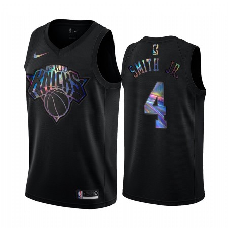 NBA Mænd Trøje New York Knicks Dennis Smith Jr. 4 Iridescent HWC Collection Swingman